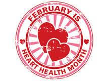 february is heart health graphic